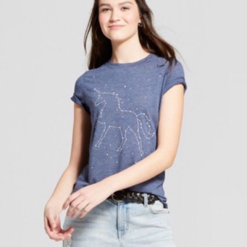 LAST CHANCE! Zoe + Liv Unicorn Constellation Tee